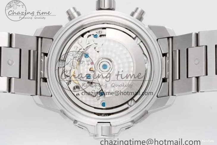 MIROTIME 0427 Aquatimer Chrono SS V6SF 1:1 Best Edition Blue Dial on SS Bracelet A Modern 7032